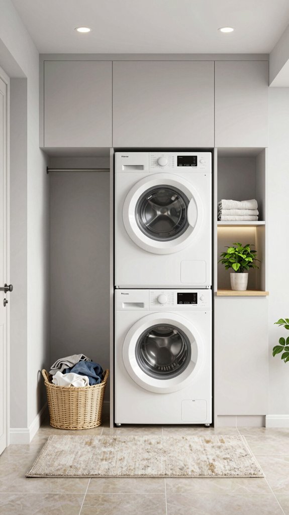 compact laundry room designs