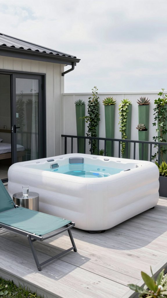 compact portable hot tub oasis