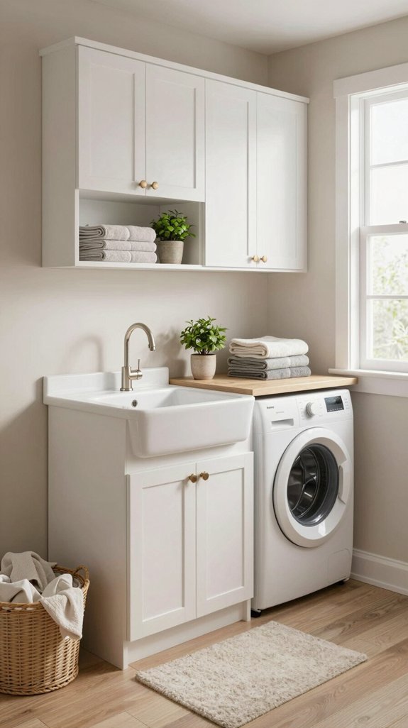 compact sink for laundry