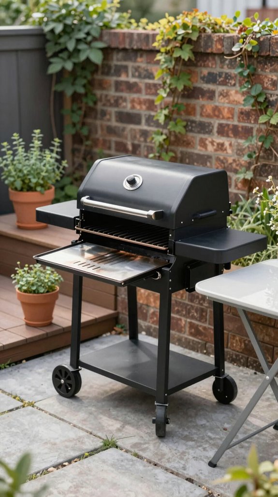 compact stackable grill solution