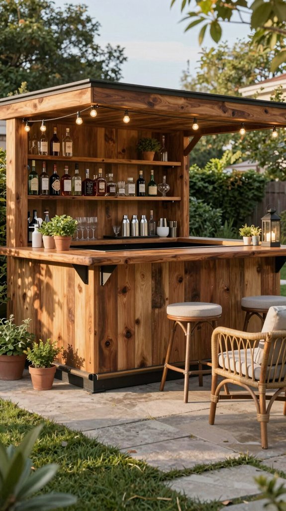 compact weather resistant bar