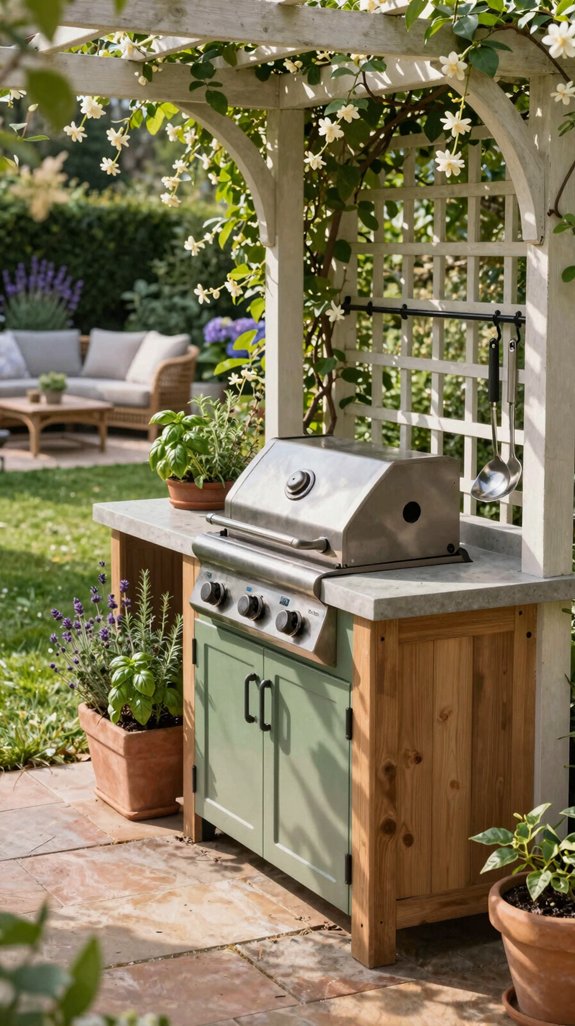 27 Backyard Garden Ideas for a Beautiful Outdoor Retreat 15 compact weather resistant outdoor kitchen