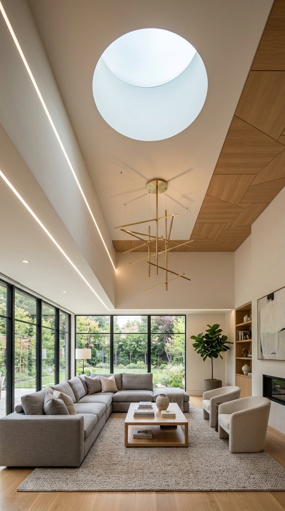contemporary ceiling design inspirations