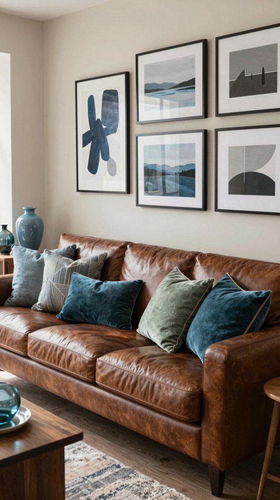 cool teal teal accents
