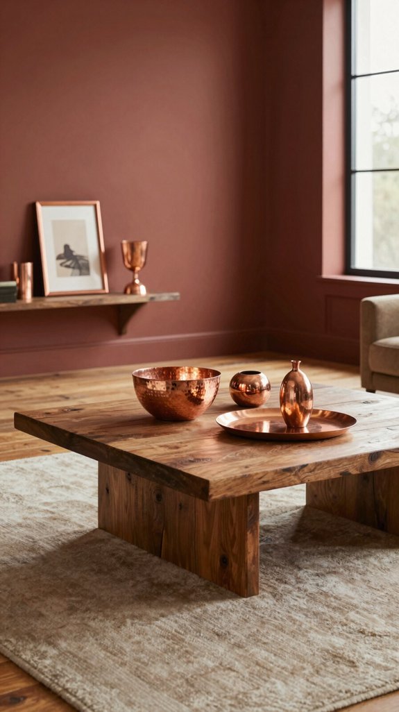 Rust Color Pairings That Add Warmth to Interior Spaces 11 copper accents warm rust copper accents warm rust
