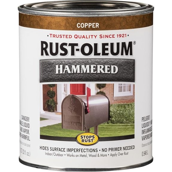 copper hammered finish paint