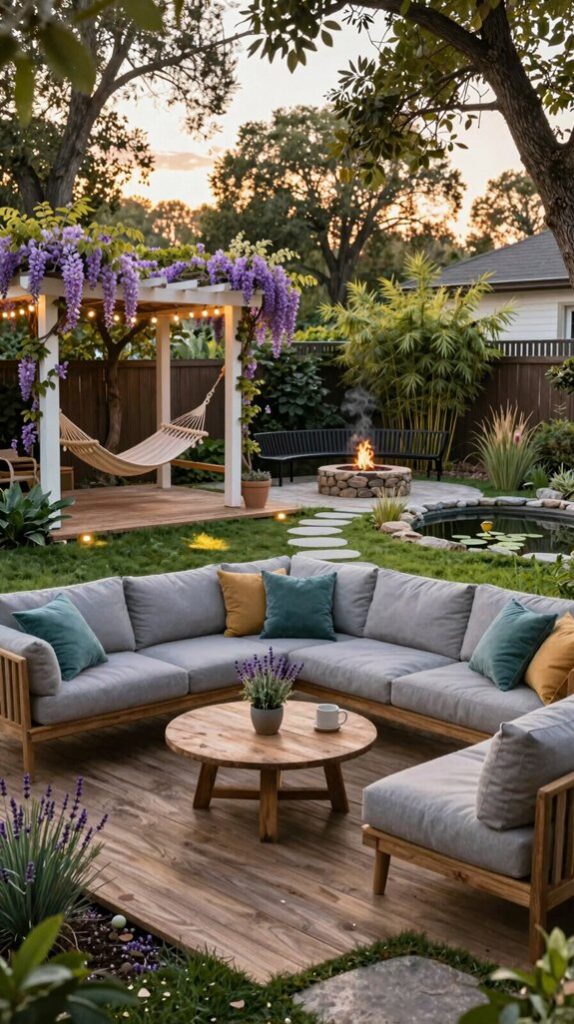 cozy backyard retreat ideas