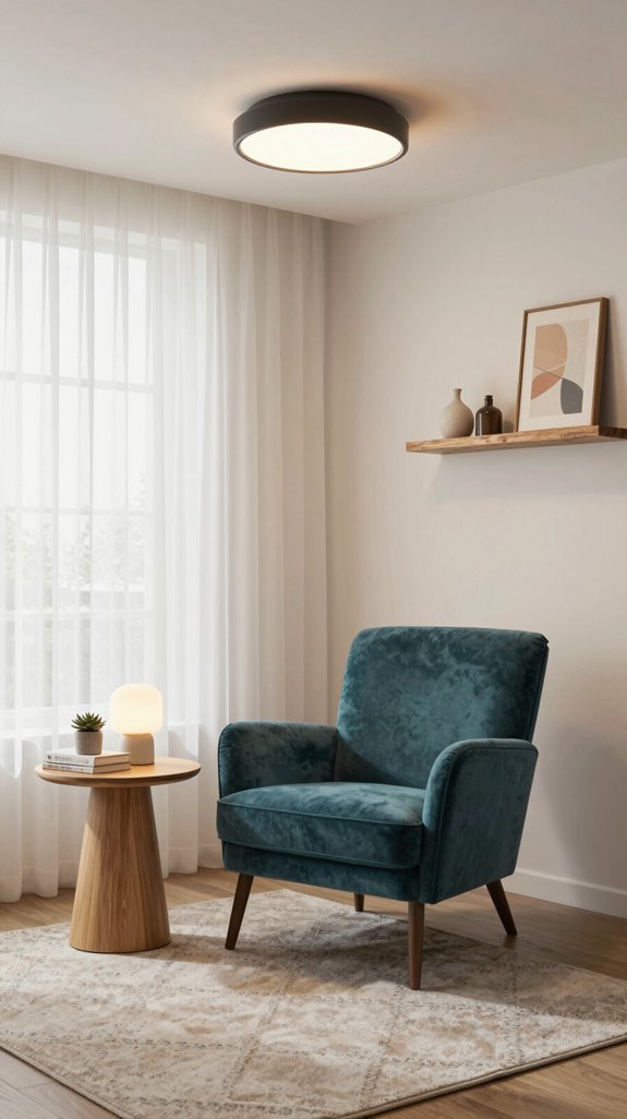 cozy corner reading nook