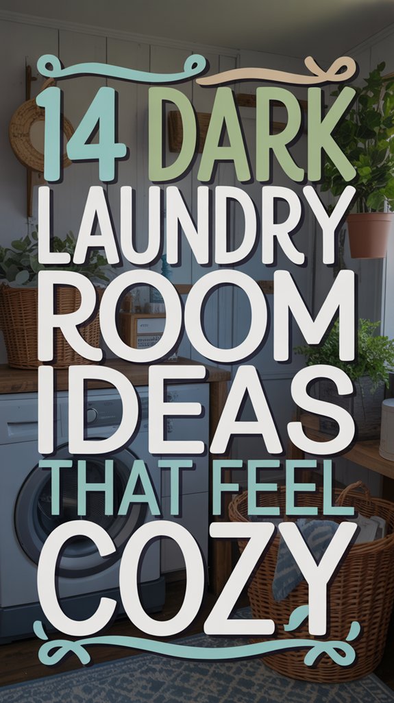 14 Dark Laundry Room Ideas That Feel Cozy - Home Stylistica