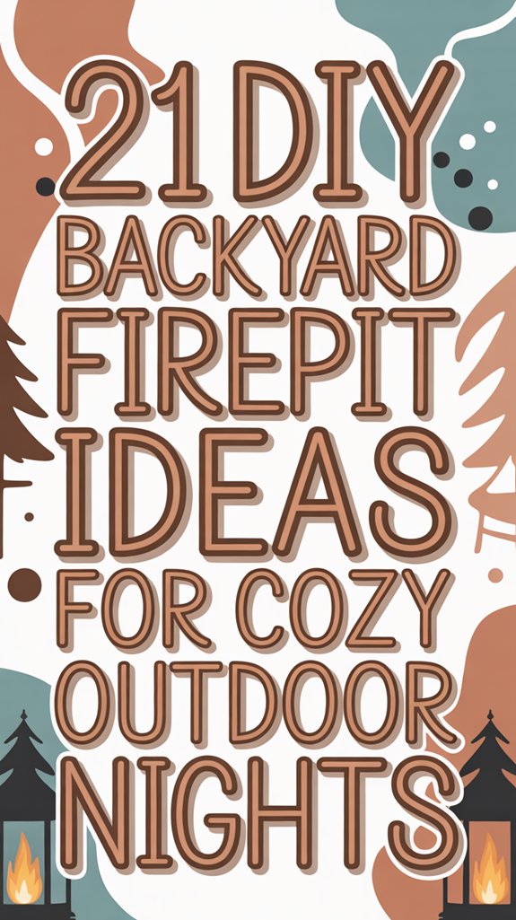 21 DIY Backyard Firepit Ideas for Cozy Outdoor Nights 1 cozy diy backyard firepit ideas