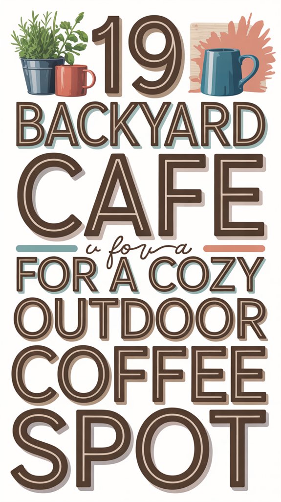cozy outdoor coffee ideas