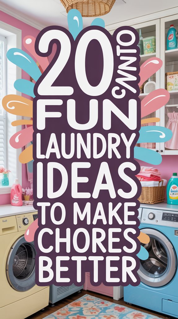 20 Fun Laundry Room Ideas to Make Chores Better 1 creative laundry room inspiration