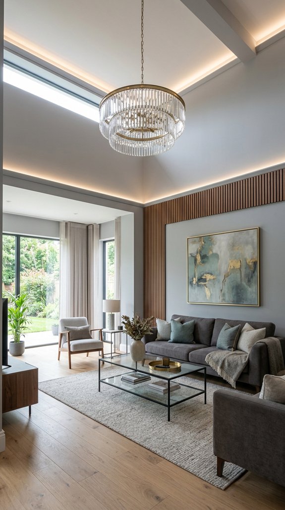 creative living room ceilings