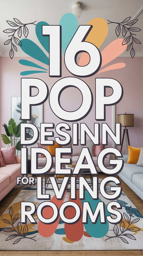 16 POP Design Ideas for Living Rooms 1 creative living room inspiration
