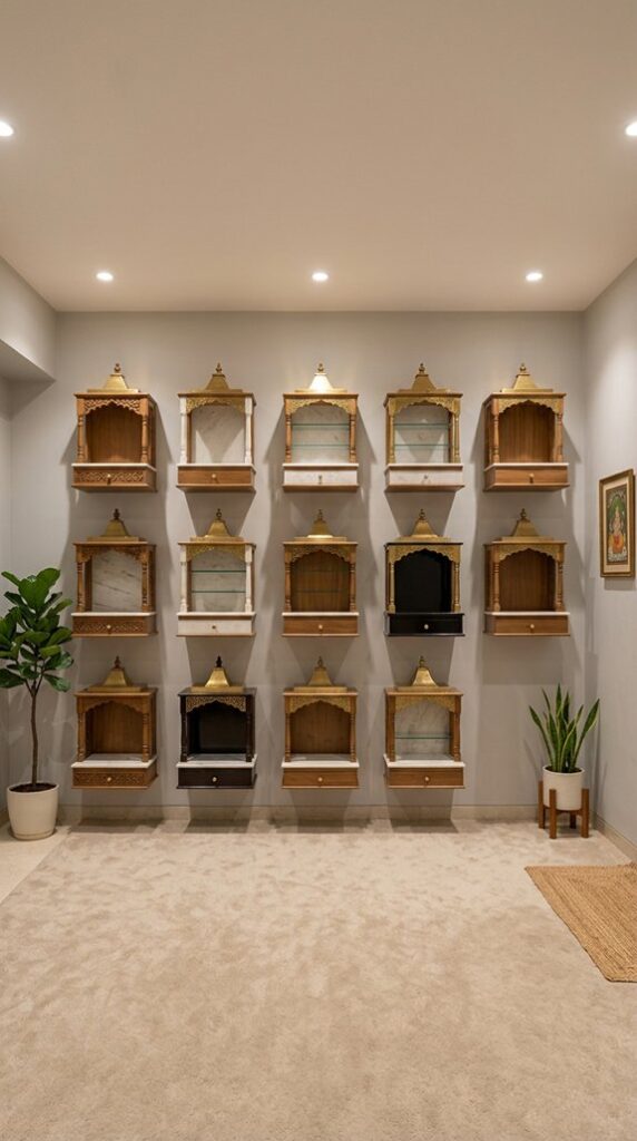 creative puja room concepts