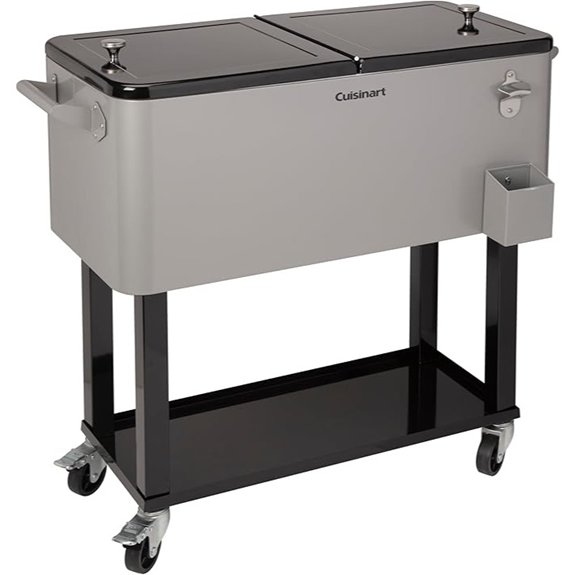 cuisinart 80qt cooler cart