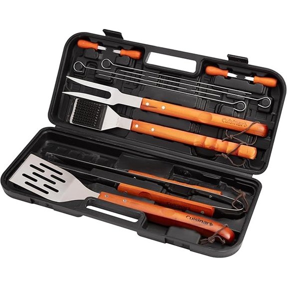 cuisinart wooden grill tools