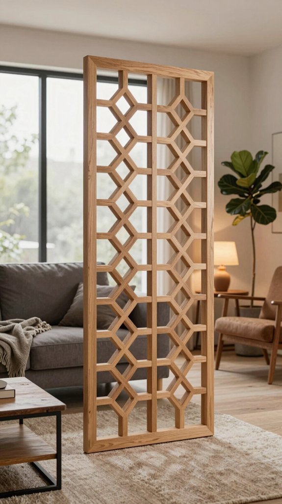 custom wooden screens design