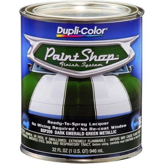 dark emerald green paint