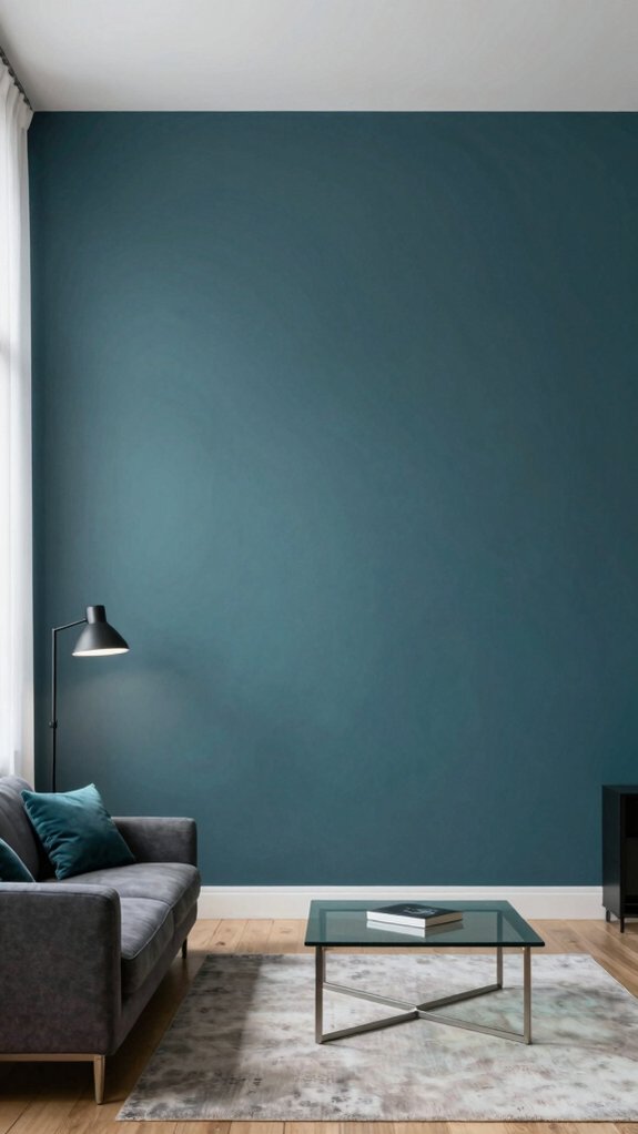 dark teal wall paint ideas