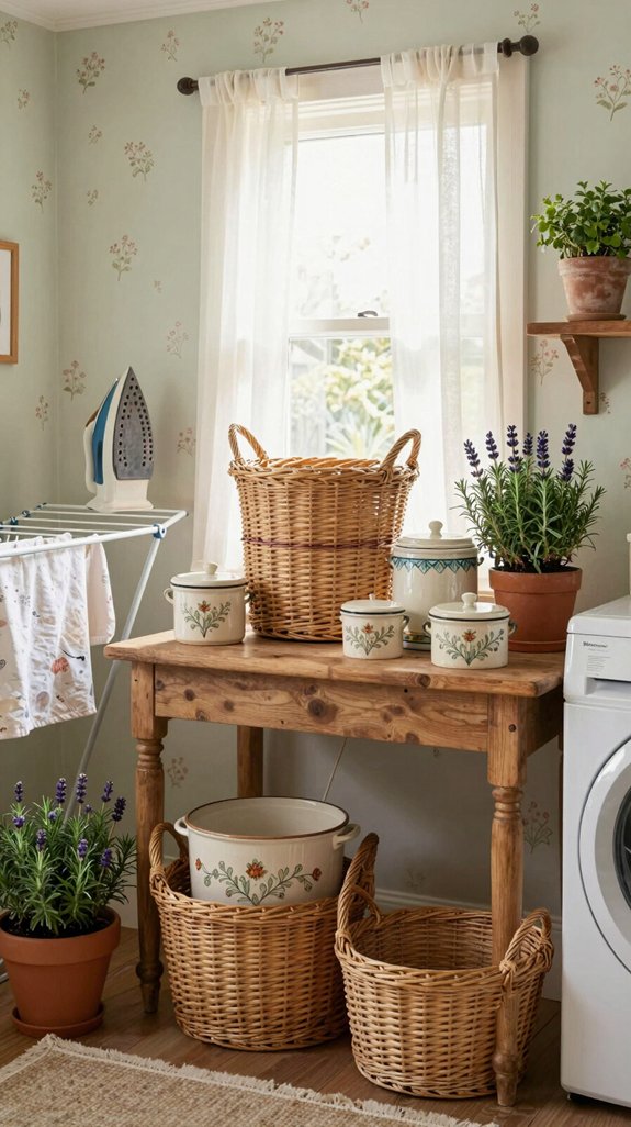 decorative baskets for organization