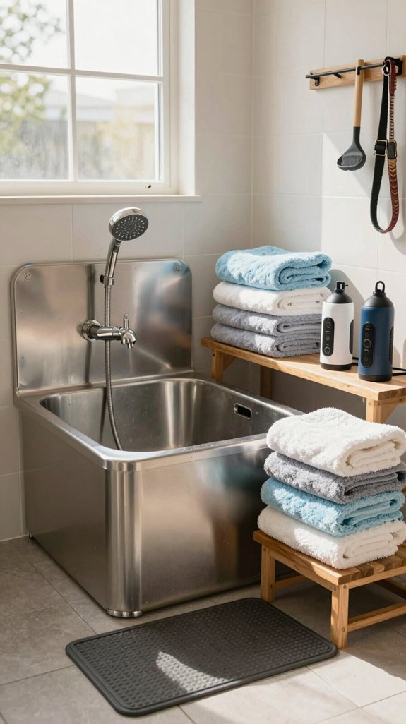 14 Dog Washing Station in Laundry Room Ideas 9 dedicated drying area setup