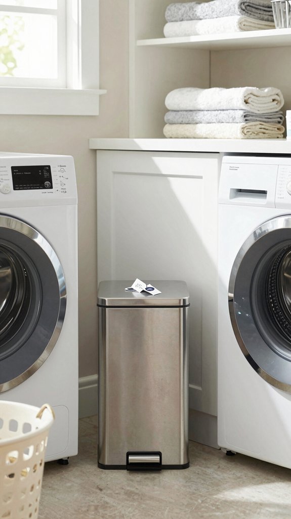 dedicated trash bin benefits