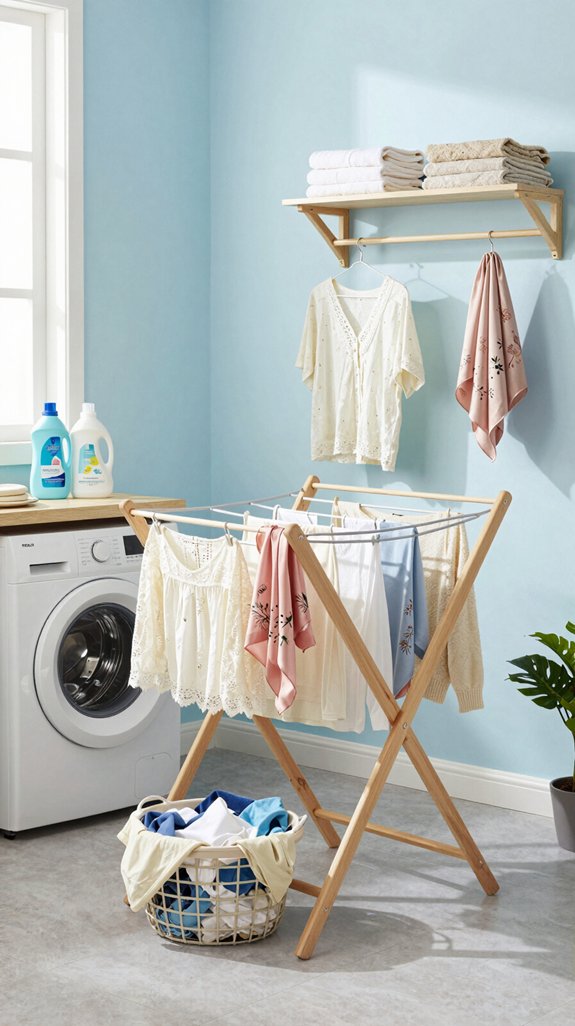 delicate laundry drying techniques