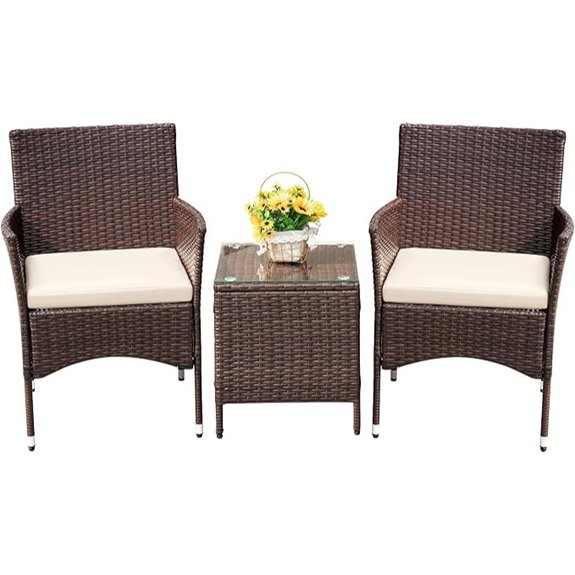 devoko three piece patio set