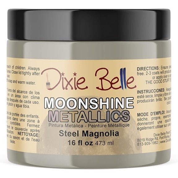 dixie belle moonshine metallics steel magnolia paint