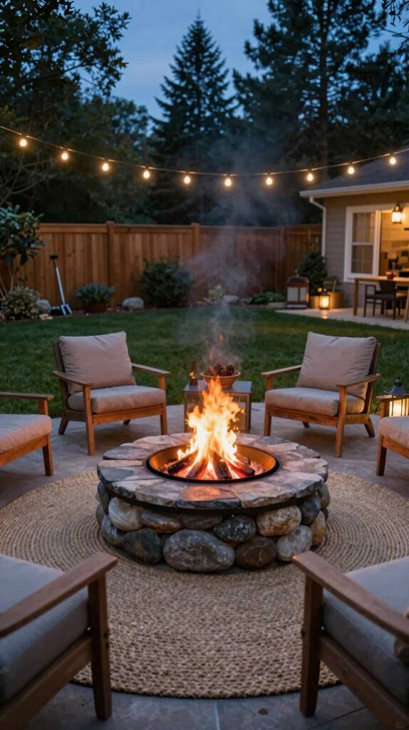 diy backyard firepit ideas