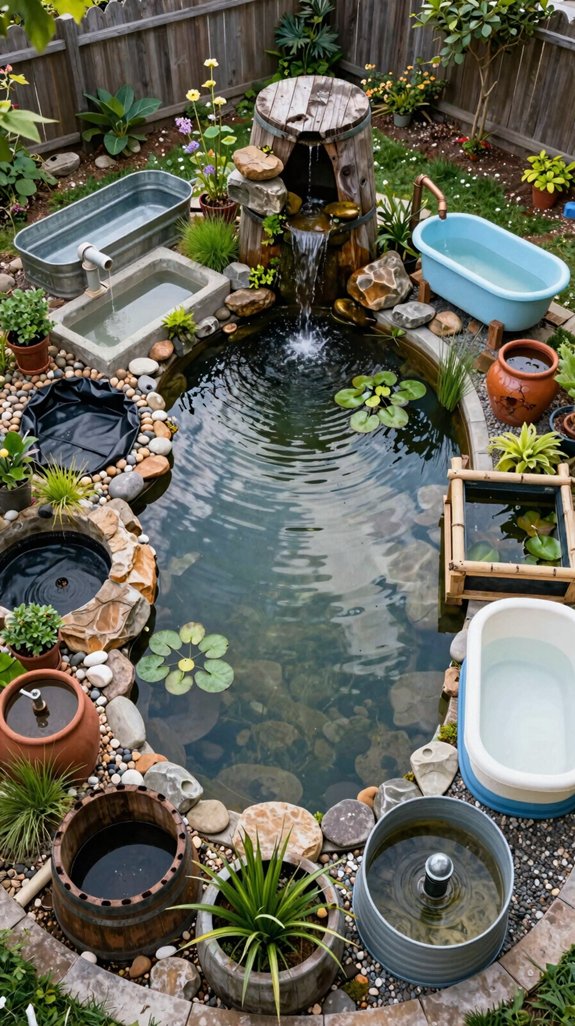diy backyard pond ideas