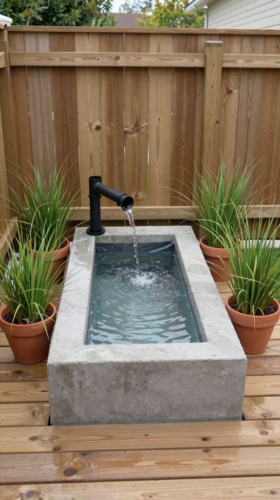 diy recirculating pump fountain