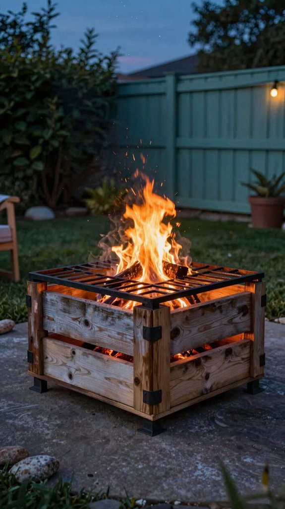 21 DIY Backyard Firepit Ideas for Cozy Outdoor Nights 19 diy recycled fire pit
