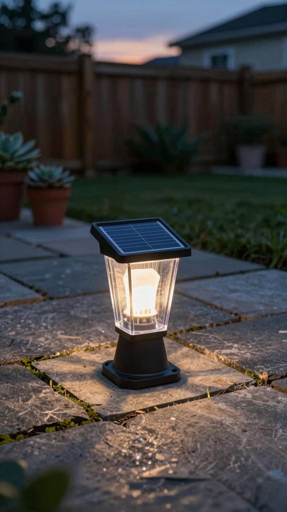 diy solar walkway lighting