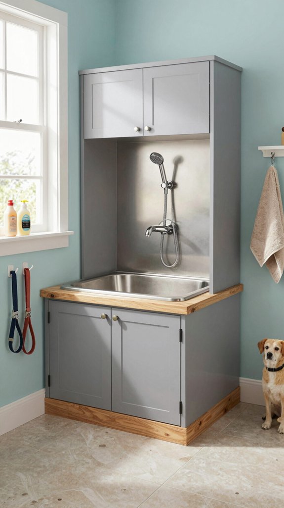 dog washing station ideas