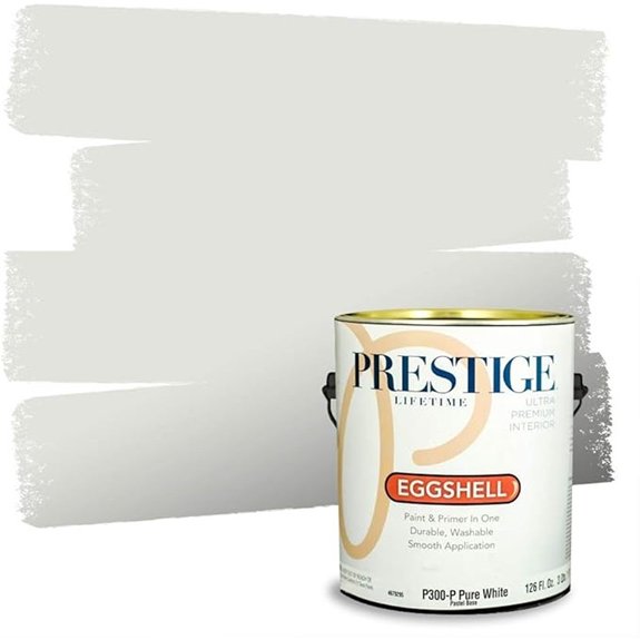 dove gray eggshell paint