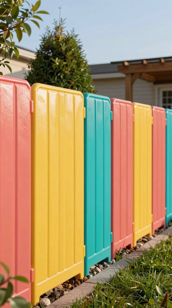 durable recycled fence panels