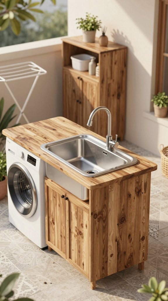durable stainless steel sink