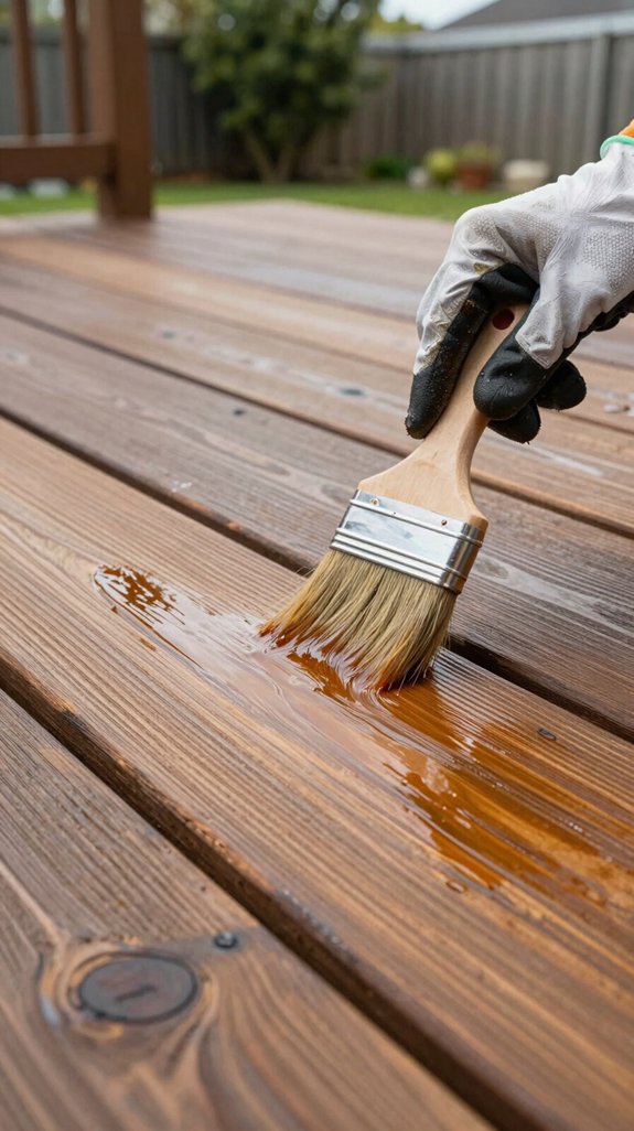 durable uv blocking deck stain