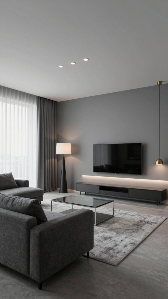 dynamic lighting for grey rooms