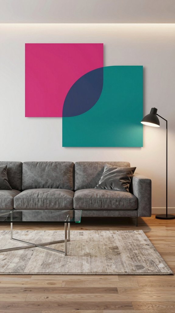 Magenta Color Pairings That Bring Energy to Interior Spaces 4 dynamic teal magenta contrast