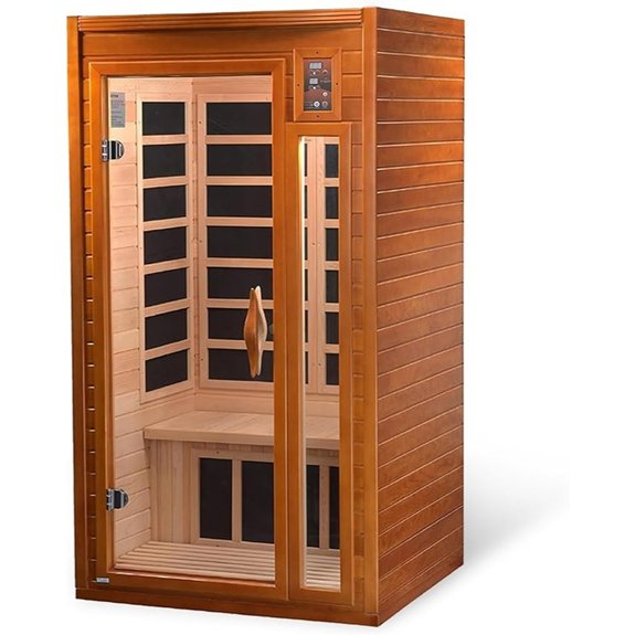 dynamic two person low emf sauna