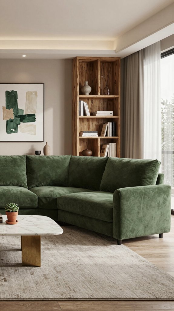 Army Green in Interiors: Colors That Complement This Earthy Shade 4 earthy green with taupe
