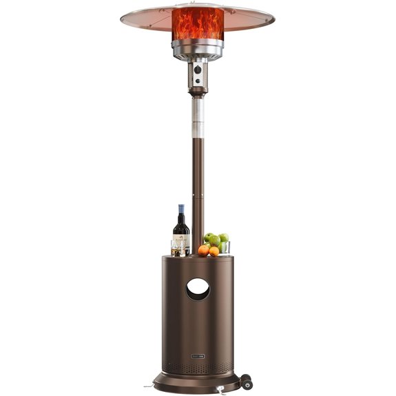 10 Best Propane Patio Heaters That Turn Your Backyard Into a Cozy Oasis 8 east oak patio heater east oak 50k btu