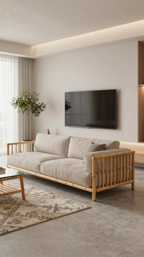 eco friendly bamboo finish applied