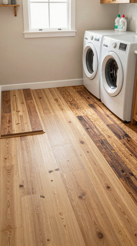eco friendly laundry room flooring