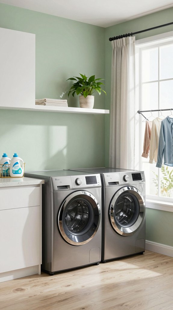 21 Laundry Room Ideas to Upgrade Your Space in Style 9 eco friendly laundry room upgrades