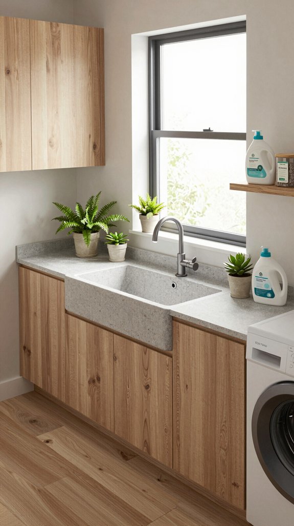 eco friendly laundry sink options