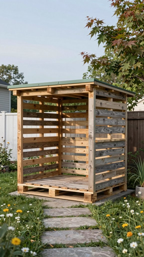 21 Backyard Pavilion Ideas for Stylish Outdoor Living 7 eco friendly pallet pavilion
